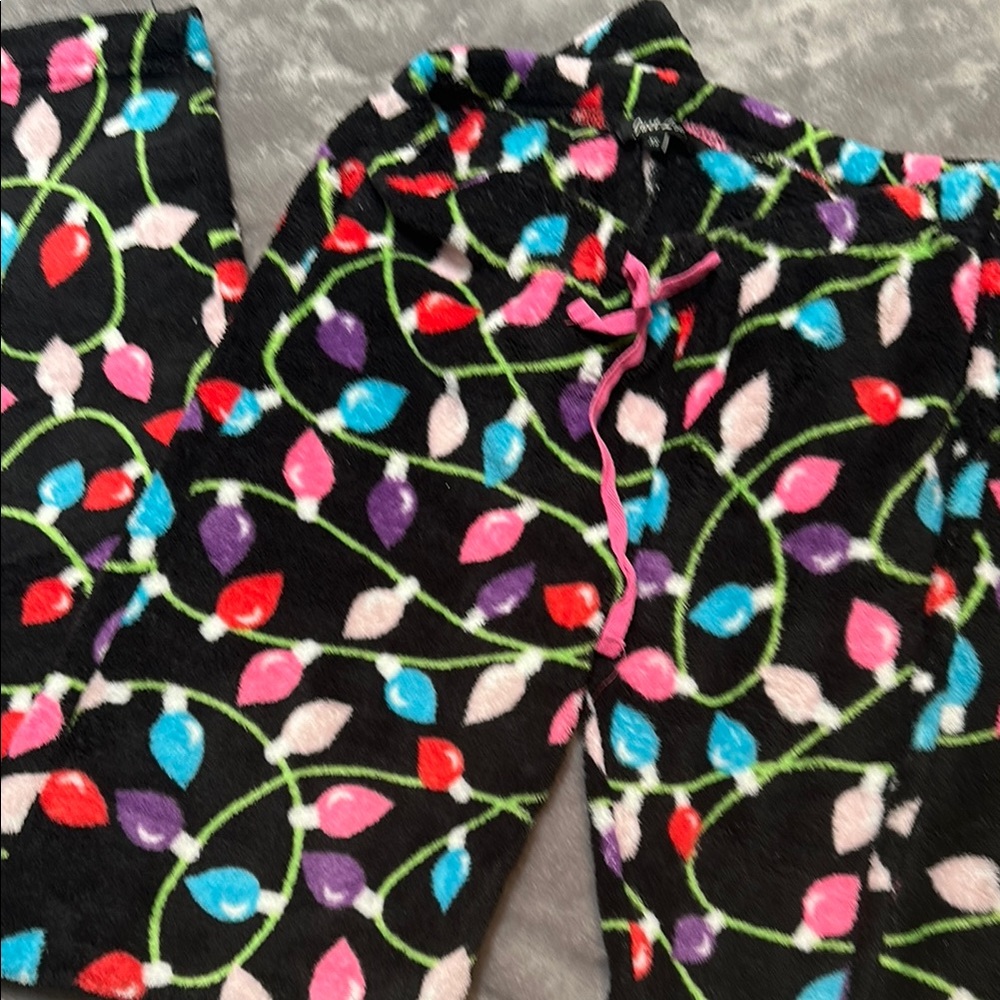 Just Love Black and Red Pajamas Festive Intimates